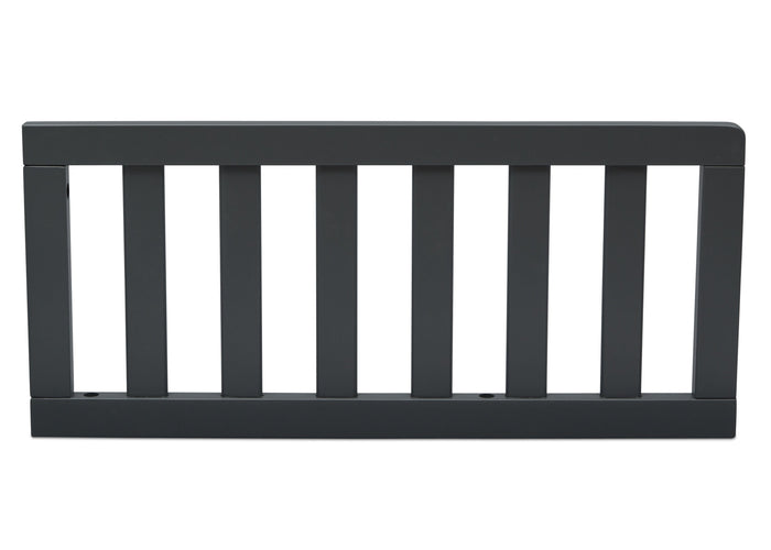 Delta Children Charcoal (029) Toddler Guardrail (0080), Front View e1e