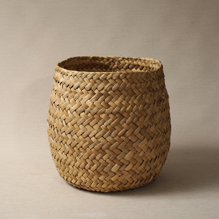 Totora reed cylinder baskets