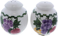 Traditional Round Fruit Salt & Pepper Shakers
