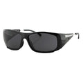 Traitor Sunglass Matte Black: The unique ¾ frame of the Traitor is sure to get you noticed at the track or on the street