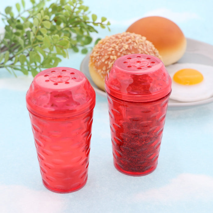 plastic salt and pepper shaker