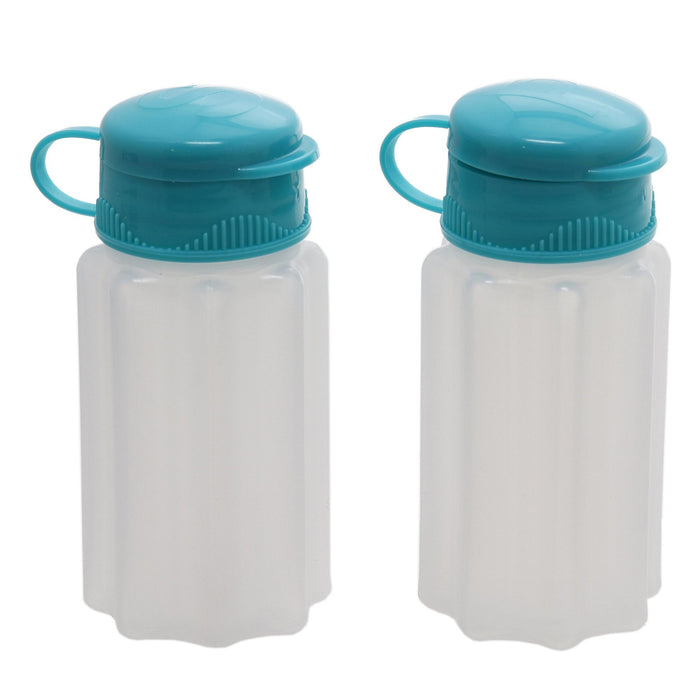 turquoise salt and pepper shakers