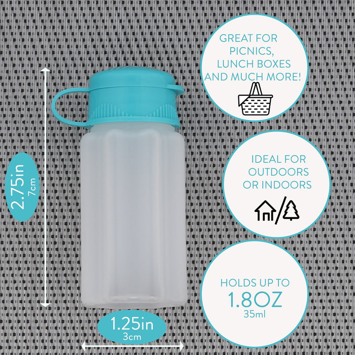 plastic salt and pepper shakers with lids
