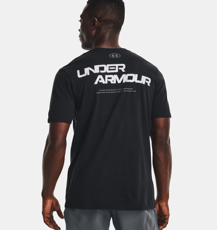 UA ABC Camo Fill Wordmark Men's Short Sleeve 1366456-001