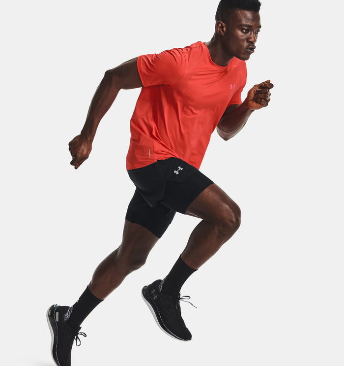 UA Iso-Chill Run Men's 2-in-1 Shorts 1364858-001