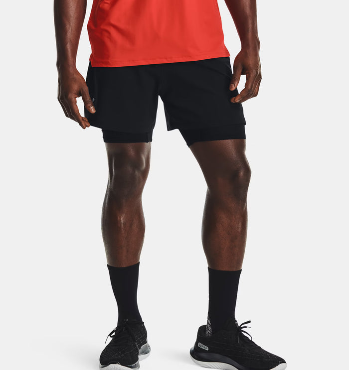 UA Iso-Chill Run Men's 2-in-1 Shorts 1364858-001