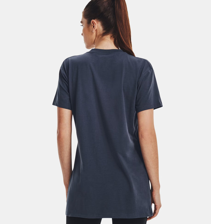 UA Printed Women's Extended Short Sleeve 1376745-044