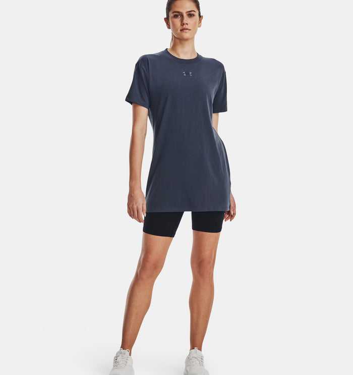 UA Printed Women's Extended Short Sleeve 1376745-044