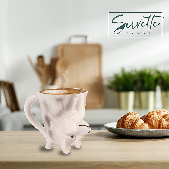Upside Down Mug - Wolf
