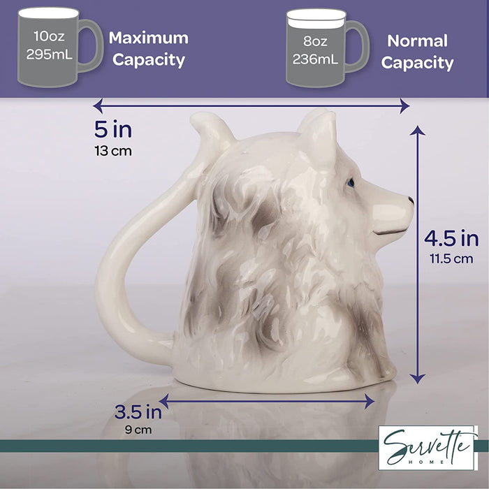 Upside Down Mug - Wolf