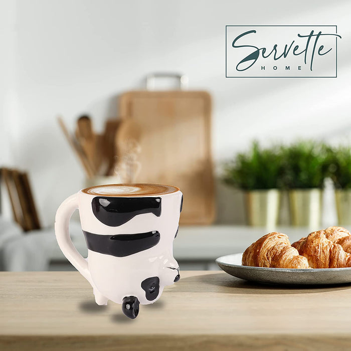 Upside Down Panda Coffee Mug