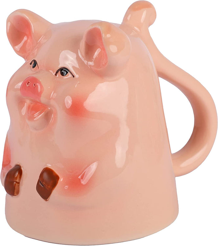 Upside Down Pig Coffee Mug