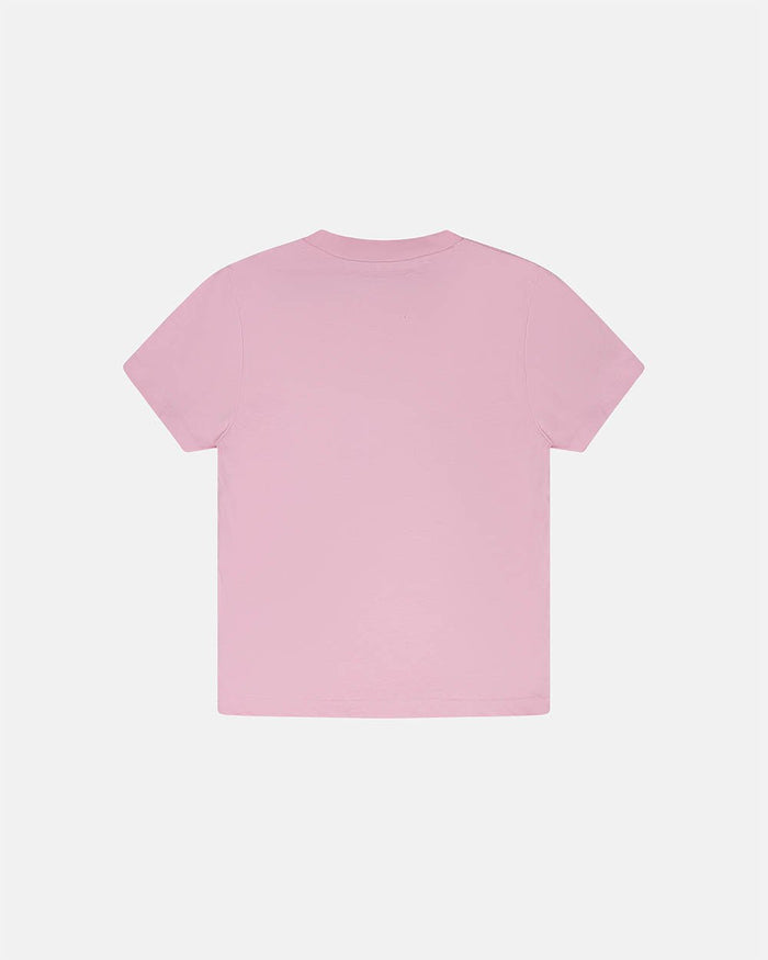 URBAN LEGACY TEE BABY PINK - baby pink graphic print tee, back view - Cold Culture