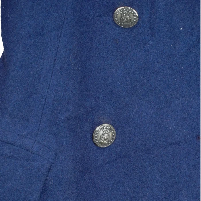 US Air Force 1960s Wool Overcoat - 41R, Large - US Air Force Surplus - Great Coats