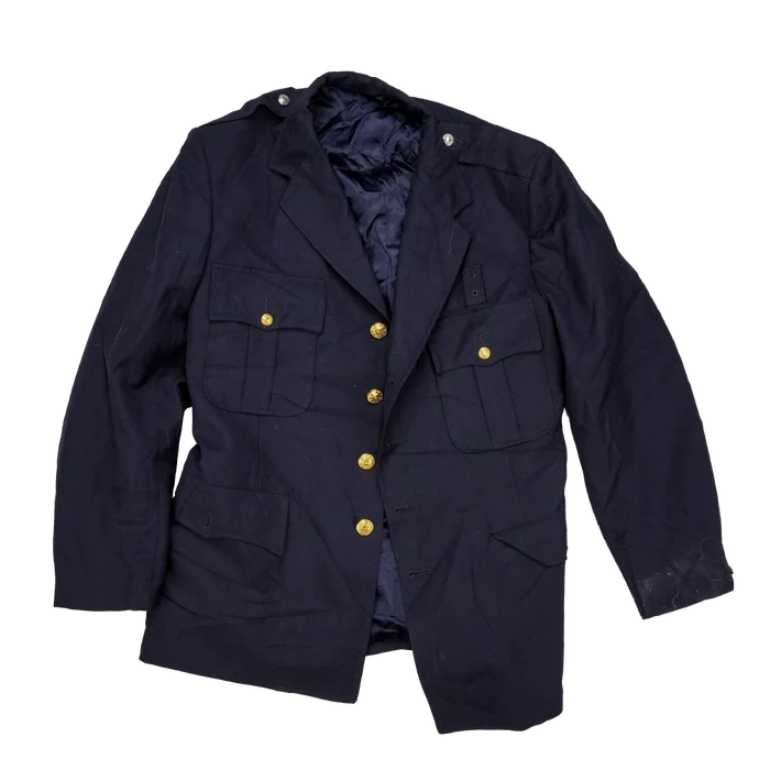 US Fire Department Service Dress Jacket - 46R, 2XLarge - Army & Outdoors - Great Coats