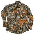 US Made Sports Afield Realtree Camo Field Shirt - Large - Army & Outdoors - Field Shirts
