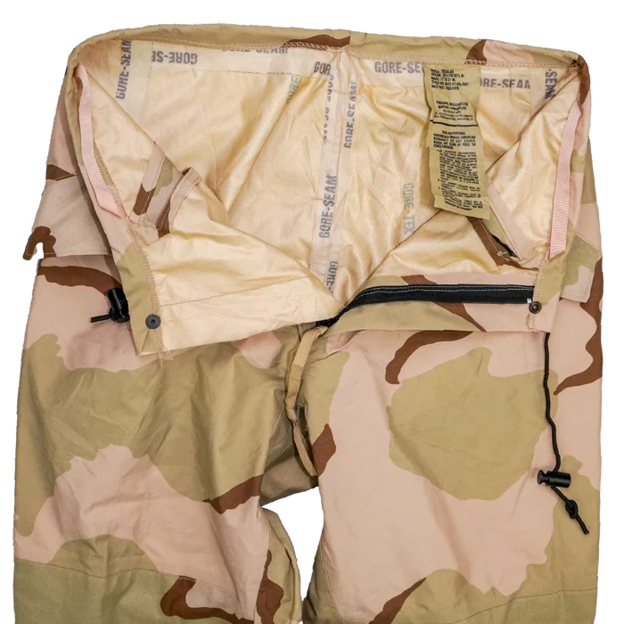 USGI 3 Colour Desert Waterproof Trousers - Small Regular - US Army Surplus - Rain Trousers