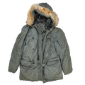 USGI N-3B Cold Weather Parka with Fur Trim Hood - Small - US Army Surplus - Parkas