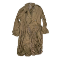 USGI Taupe Shade No. 179 Nylon Raincoat - 36R, Small - US Army Surplus - Rain Jackets