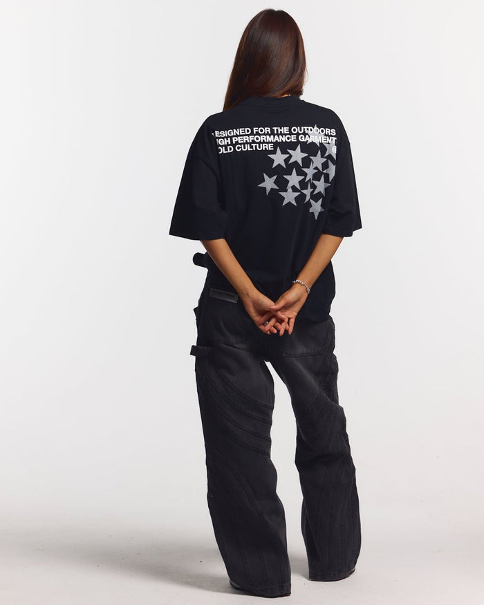 V1 MAZE PANTS BLACK DENIM - COLD CULTURE