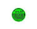 Valid Circle Black and Green Sticker #30