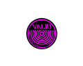Valid Circle Black and Pink Sticker #2