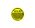 Valid Circle Yellow and Black Sticker #35
