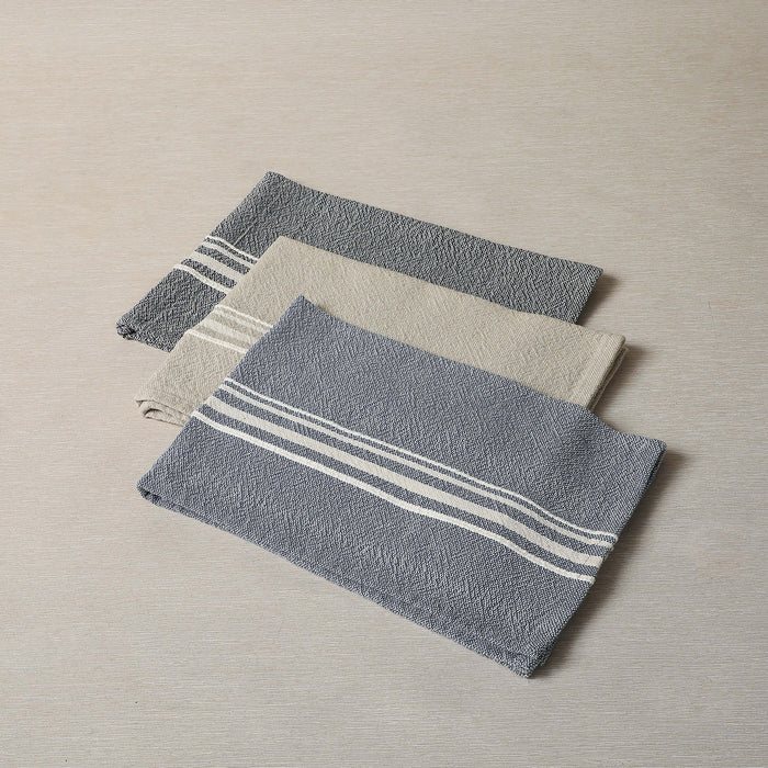 Variegated cotton small guest towel