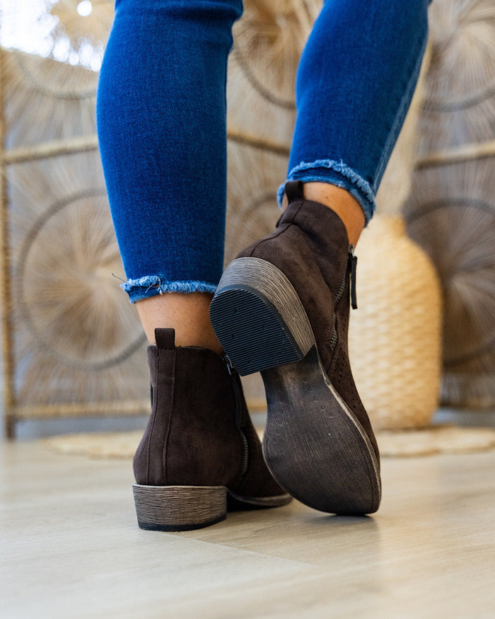 Very G Lisette 2 Bootie - Chocolate FINAL SALE Very G