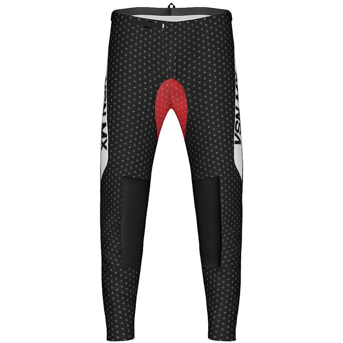 Vision MX Black and Red  MX Pants