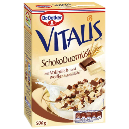 Vitalis Schoko Duo Muesli 500g (Dr.Oetker)