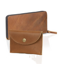 Wallet + Coin Purse - Tan