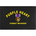 Wallet Purple Heart: Purple Heart Logo Wallet
Has excellent embroidered logo