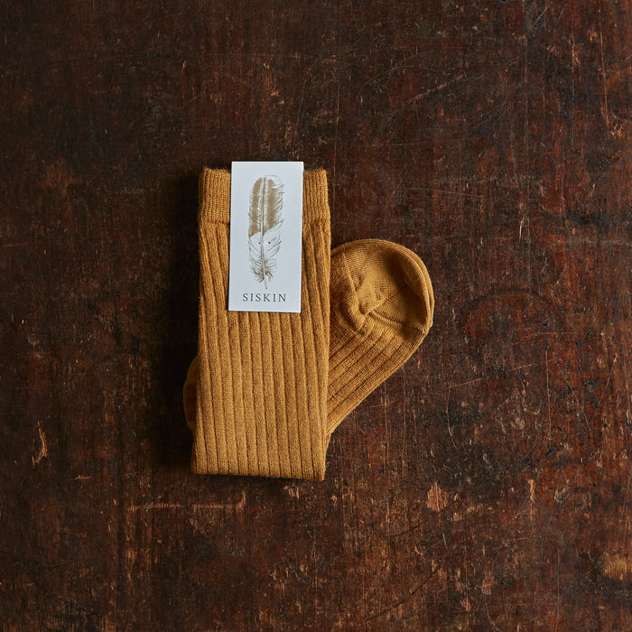 Weaver Baby & Kids Knee High Socks - Wool - Ochre