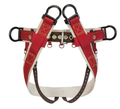 Weaver WLC-130 Saddle with Heavy-Duty Coated Webbing Leg Straps - Size Medium #08-01010