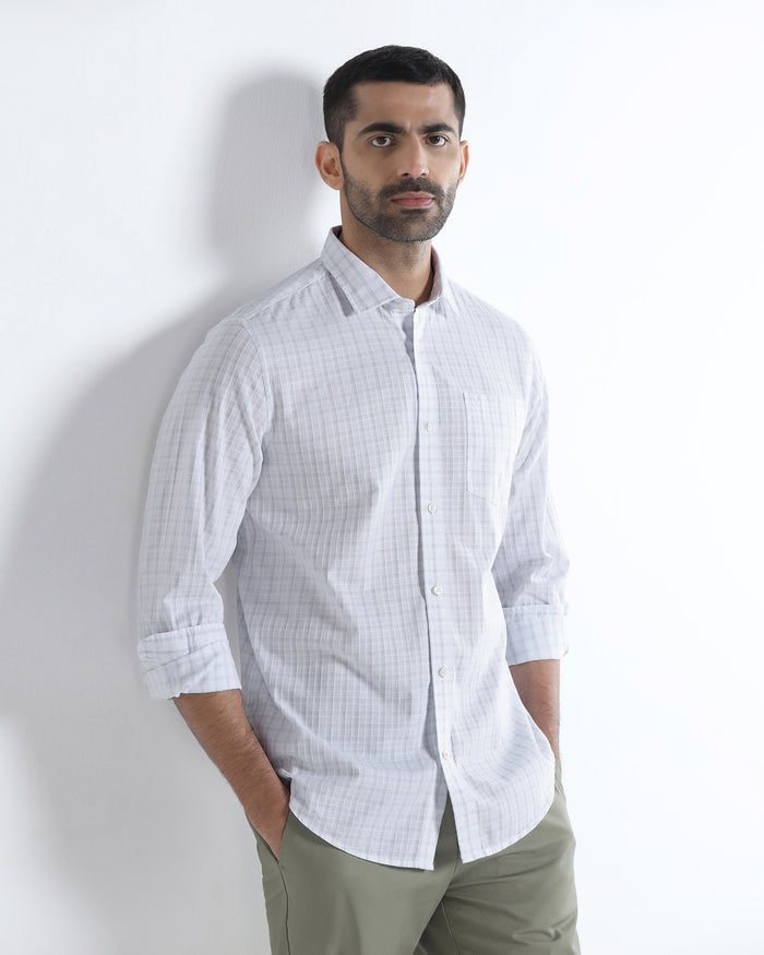 White Check Shirt - Remon