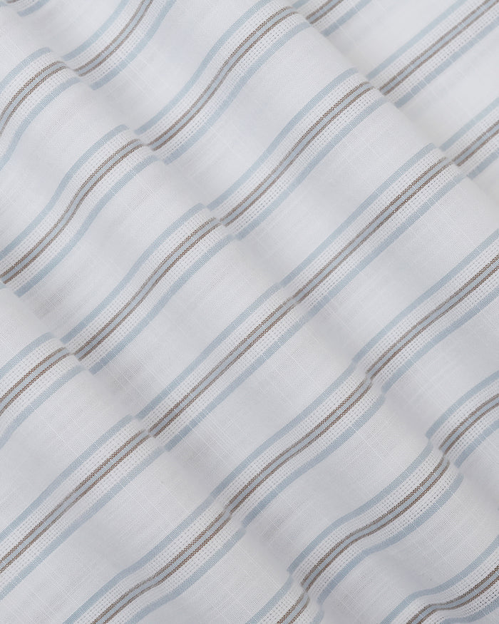 White Stripe Shirt - Lekor