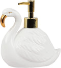 White Swan Flamingo Soap Dispenser with Pump