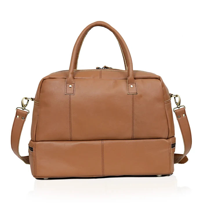 WOMEN STYLO DUFFEL - TAN