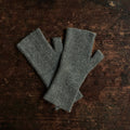 Women's Alpaca Rib Fingerless Gloves - Many Colours