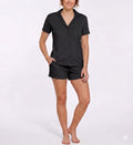 Women's Ribbed Shorts With Pockets