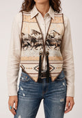 Women's Tapestry Vest