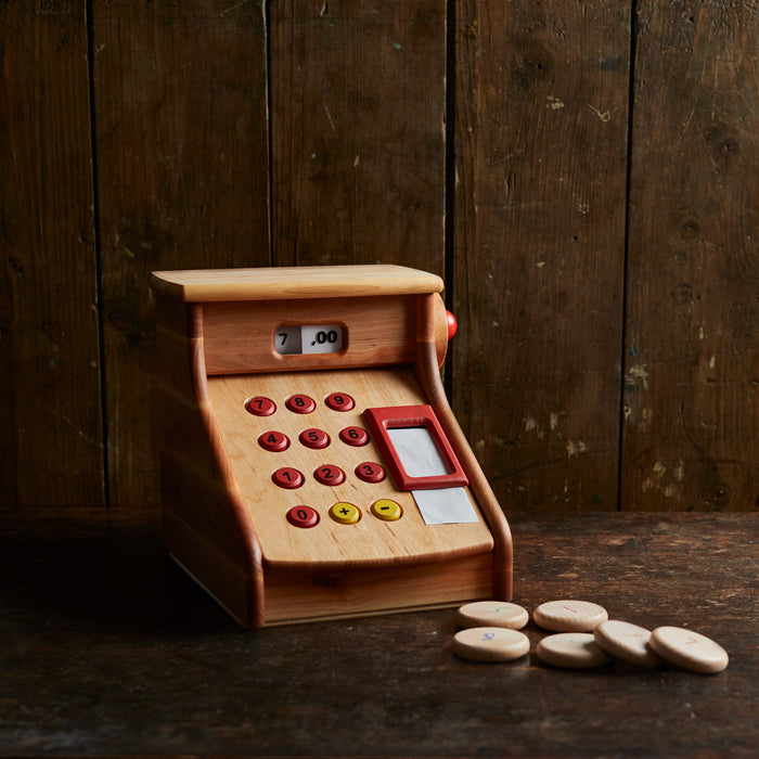 Wooden Cash Register