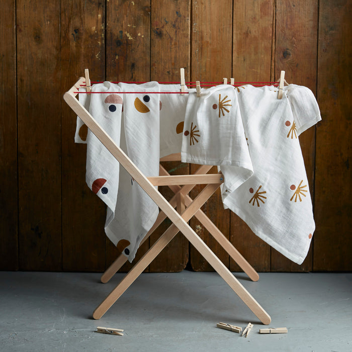 Wooden Dryer & Pegs