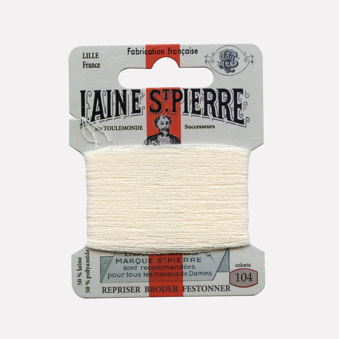 Wool Darning/Embroidery Thread - Neutrals - Many Colours