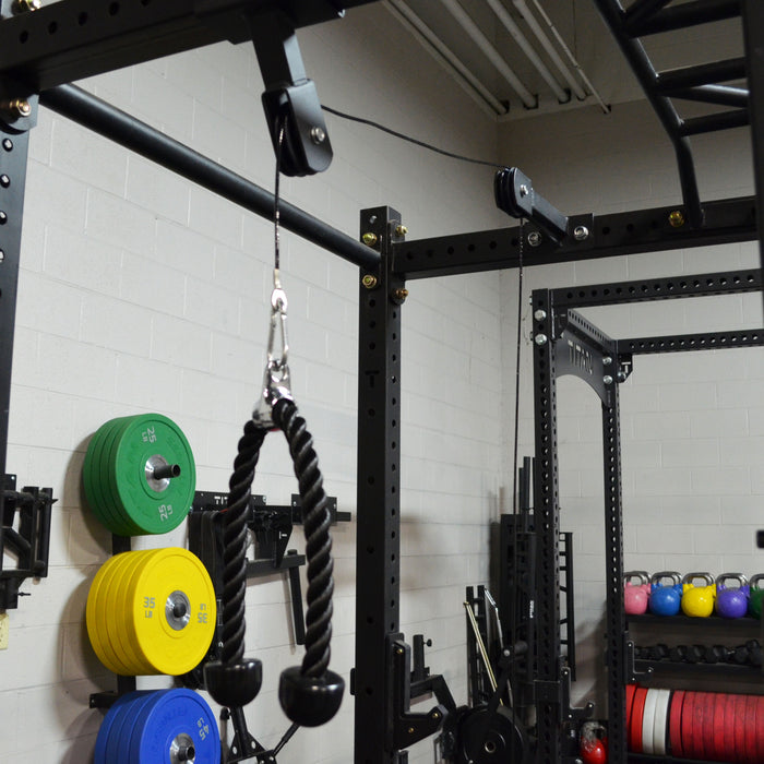 X-3 Series Rack-Mounted Pulley System | X-3 Series Tricep And Lat Pulley System