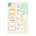 YURU LOG DECORATION STICKER 2 SHEET - TRAVEL & HOTEL